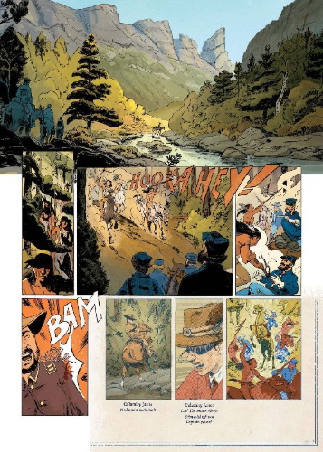 Buchcover und Innenansicht für das Buch: Veritable histoire du Far West 6
