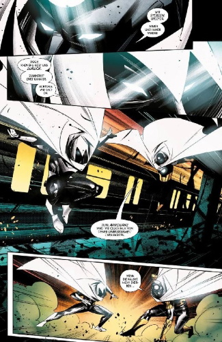 Buchcover und Innenansicht für das Buch: Moon Knight (2021)