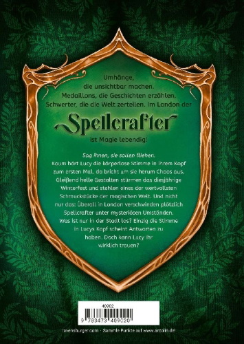 Buchcover und Innenansicht für das Buch: Spellcraft Band 2