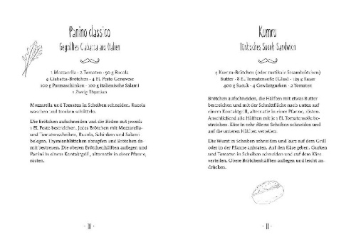 Buchcover und Innenansicht für das Buch: Andere Länder, andere Schnitten