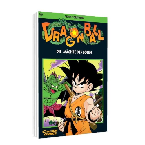 Buchcover und Innenansicht für das Buch: Dragon Ball 12. Die Mächte des Bösen