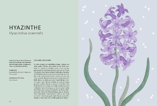 Buchcover und Innenansicht für das Buch: Floral Folklore: The forgotten tales behind nature's most enchanting plants (Stories Behind...)