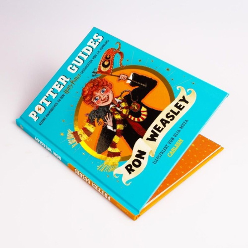 Buchcover und Innenansicht für das Buch: Pocket Potters. Little Guides to the Harry Potter Stories by J.K. Rowling: Ron Weasley