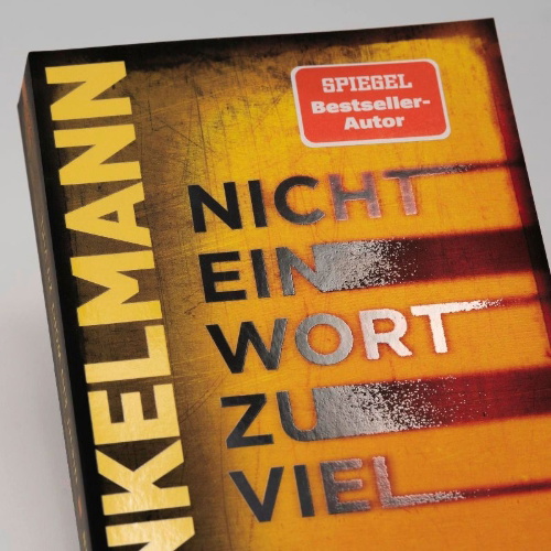 Buchcover und Innenansicht für das Buch: Nicht ein Wort zu viel