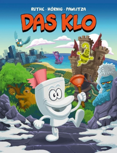 Buchcover und Innenansicht für das Buch: Das Klo