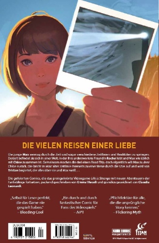Buchcover und Innenansicht für das Buch: Life is StrangeLife Strange #2.1-#2.4
