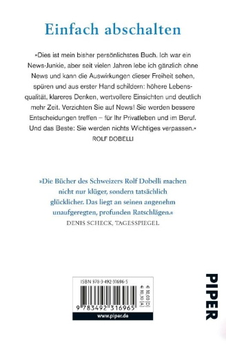 Buchcover und Innenansicht für das Buch: Die Kunst des digitalen Lebens