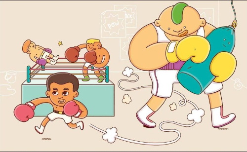 Buchcover und Innenansicht für das Buch: Little People Big Dreams: My first Ali