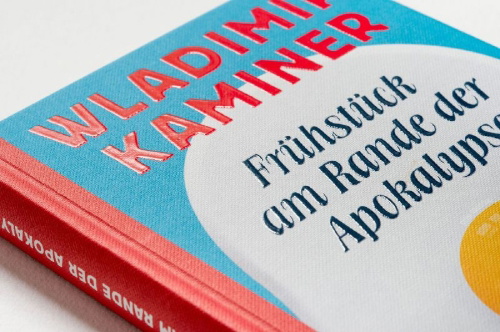 Buchcover und Innenansicht für das Buch: Frühstück am Rande der Apokalypse