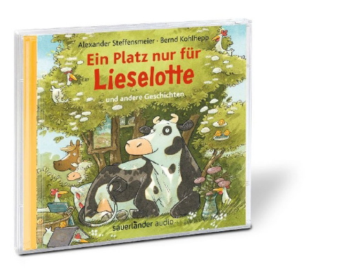 Buchcover und Innenansicht für das Buch: Ein Platz nur für Lieselotte