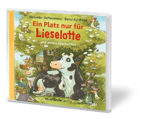 Buchcover und Innenansicht für das Buch: Ein Platz nur für Lieselotte