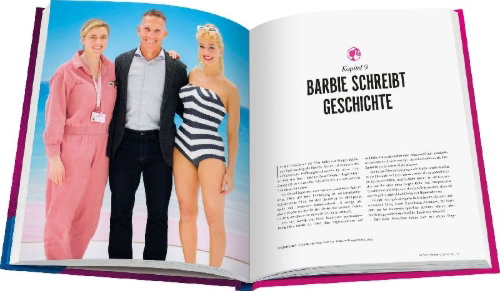 Buchcover und Innenansicht für das Buch: Barbie: Her Inspiration, History, and Legacy