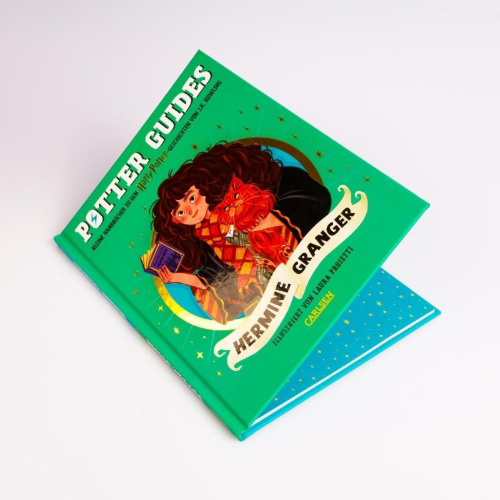 Buchcover und Innenansicht für das Buch: Pocket Potters. Little Guides to the Harry Potter Stories by J.K. Rowling: Hermione Granger