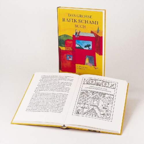 Buchcover und Innenansicht für das Buch: Das große Rafik Schami-Buch