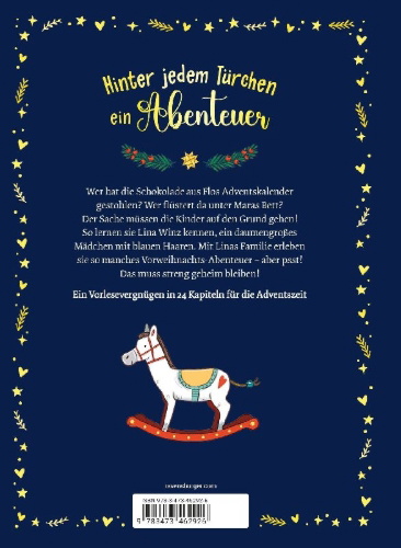 Buchcover und Innenansicht für das Buch: Weihnachten mit Familie Winz