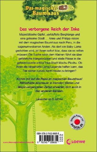 Buchcover und Innenansicht für das Buch: Late Lunch with Llamas