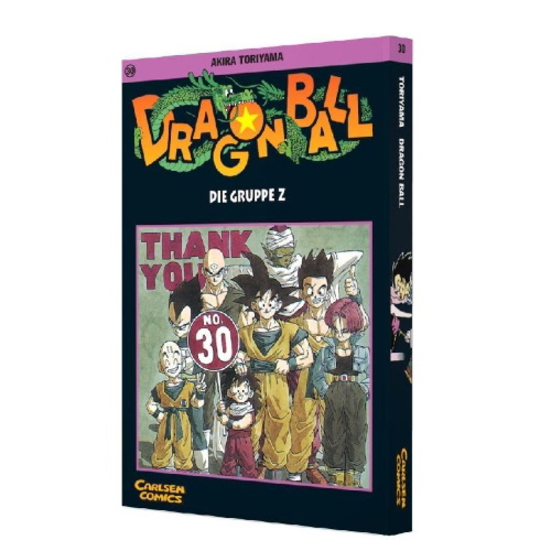 Buchcover und Innenansicht für das Buch: Dragon Ball 30. Die Gruppe Z