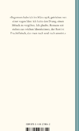Buchcover und Innenansicht für das Buch: Nachschrift zum ¿Namen der Rose¿