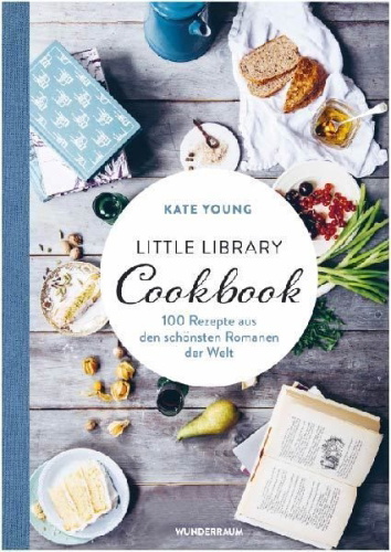 Buchcover und Innenansicht für das Buch: The Little Library Cookbook