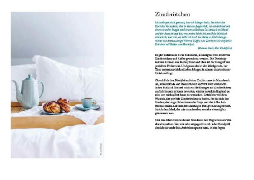 Buchcover und Innenansicht für das Buch: The Little Library Cookbook