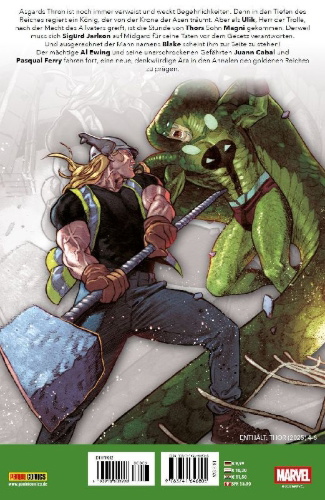 Buchcover und Innenansicht für das Buch: Thor (2025) #4-#6