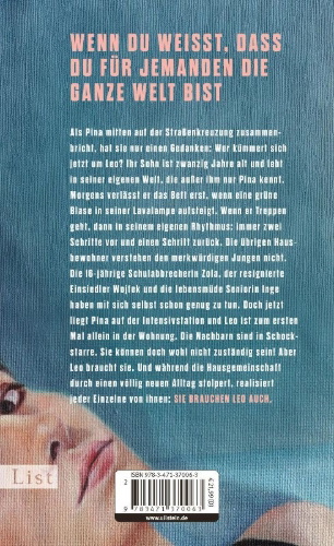 Buchcover und Innenansicht für das Buch: Pina fällt aus