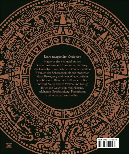 Buchcover und Innenansicht für das Buch: Die Geschichte von Magie, Hexerei & Okkultem