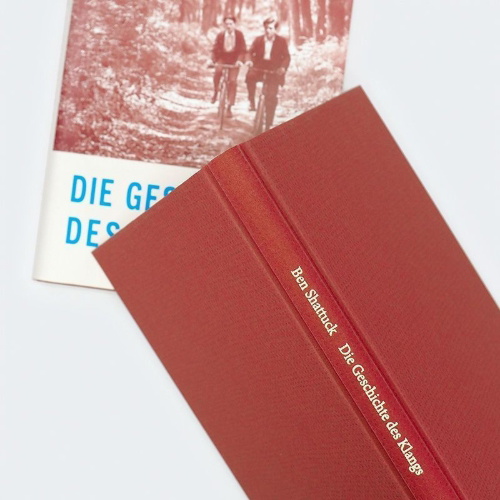 Buchcover und Innenansicht für das Buch: The History of Sound ("History of Sound" (die titelgebende Erzählung) / "Origin Stories")