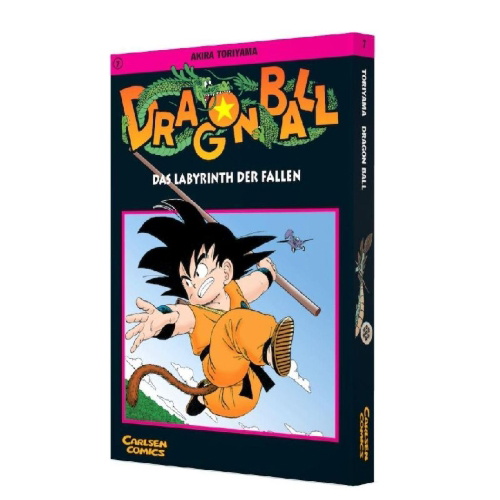 Buchcover und Innenansicht für das Buch: Dragon Ball 07. Das Labyrinth der Fallen