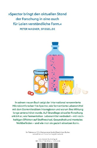 Buchcover und Innenansicht für das Buch: Ferment. The Life-Changing Power of Microbes