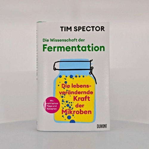 Buchcover und Innenansicht für das Buch: Ferment. The Life-Changing Power of Microbes