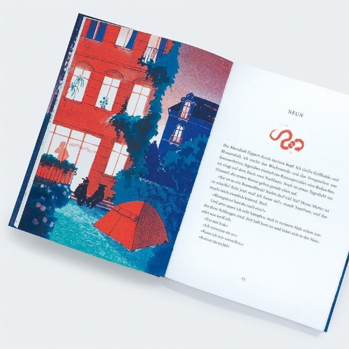 Buchcover und Innenansicht für das Buch: Himmelwärts