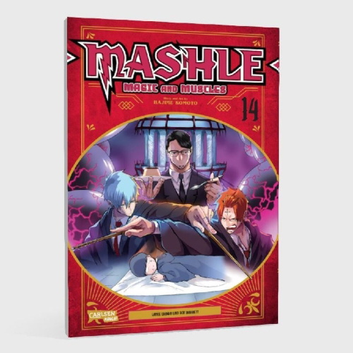 Buchcover und Innenansicht für das Buch: Mashle