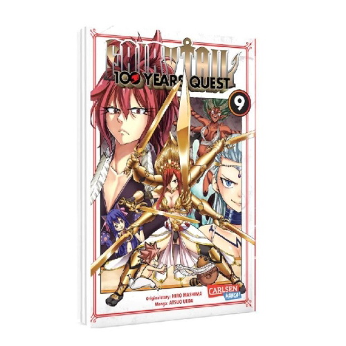 Buchcover und Innenansicht für das Buch: Fairy Tail: 100 Years Quest