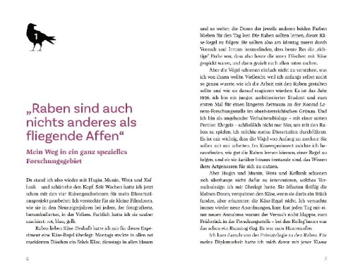 Buchcover und Innenansicht für das Buch: Raben