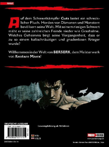 Buchcover und Innenansicht für das Buch: Berserk Max 01