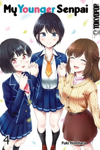Buchcover und Innenansicht für das Buch: My Younger Senpai 04