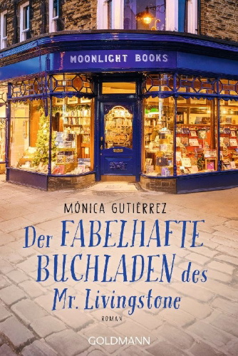 Buchcover und Innenansicht für das Buch: Der fabelhafte Buchladen des Mr. Livingstone
