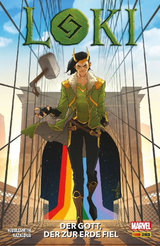 Buchcover und Innenansicht für das Buch: War of the Realms Omega (2019) # 1 (III); Loki (2019) #1-#5