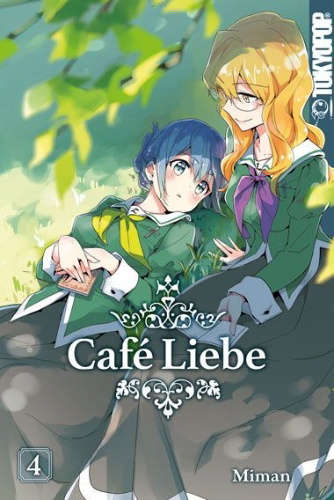 Buchcover und Innenansicht für das Buch: Café Liebe 04