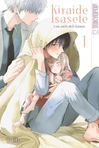 Buchcover und Innenansicht für das Buch: Kiraide Isasete - Lass mich dich hassen 01