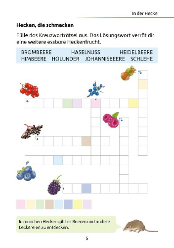 Buchcover und Innenansicht für das Buch: Mein Rätselblock Sachunterricht 2. Klasse