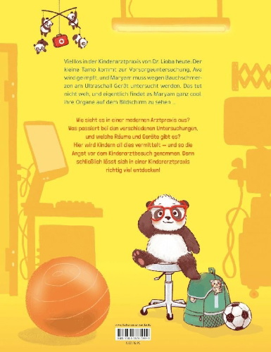 Buchcover und Innenansicht für das Buch: Sag mal Aaah!