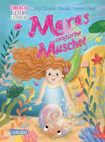 Buchcover und Innenansicht für das Buch: Maras magische Muschel