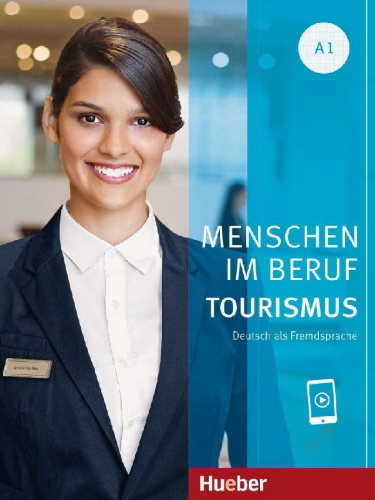 Buchcover und Innenansicht für das Buch: Menschen im Beruf - Tourismus A1
