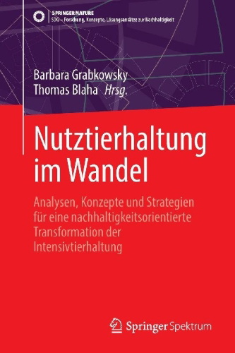 Buchcover und Innenansicht für das Buch: Nutztierhaltung im Wandel