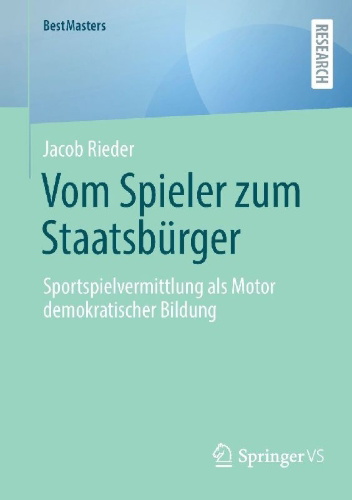 Buchcover und Innenansicht für das Buch: Vom Spieler zum Staatsbürger