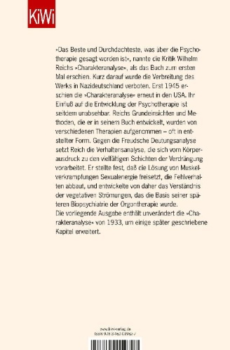 Buchcover und Innenansicht für das Buch: Charakteranalyse