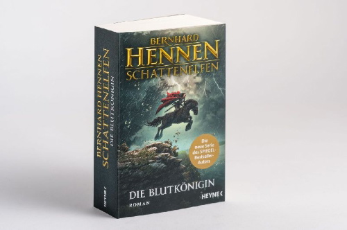 Buchcover und Innenansicht für das Buch: Schattenelfen - Die Blutkönigin
