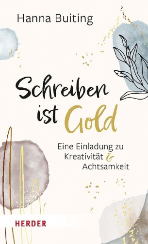 Buchcover und Innenansicht für das Buch: Schreiben ist Gold